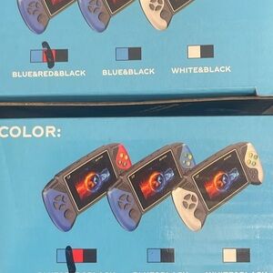 Handheld Gaming Console - Blue, Red, Black over 500 classic games . TV PLUG IN!